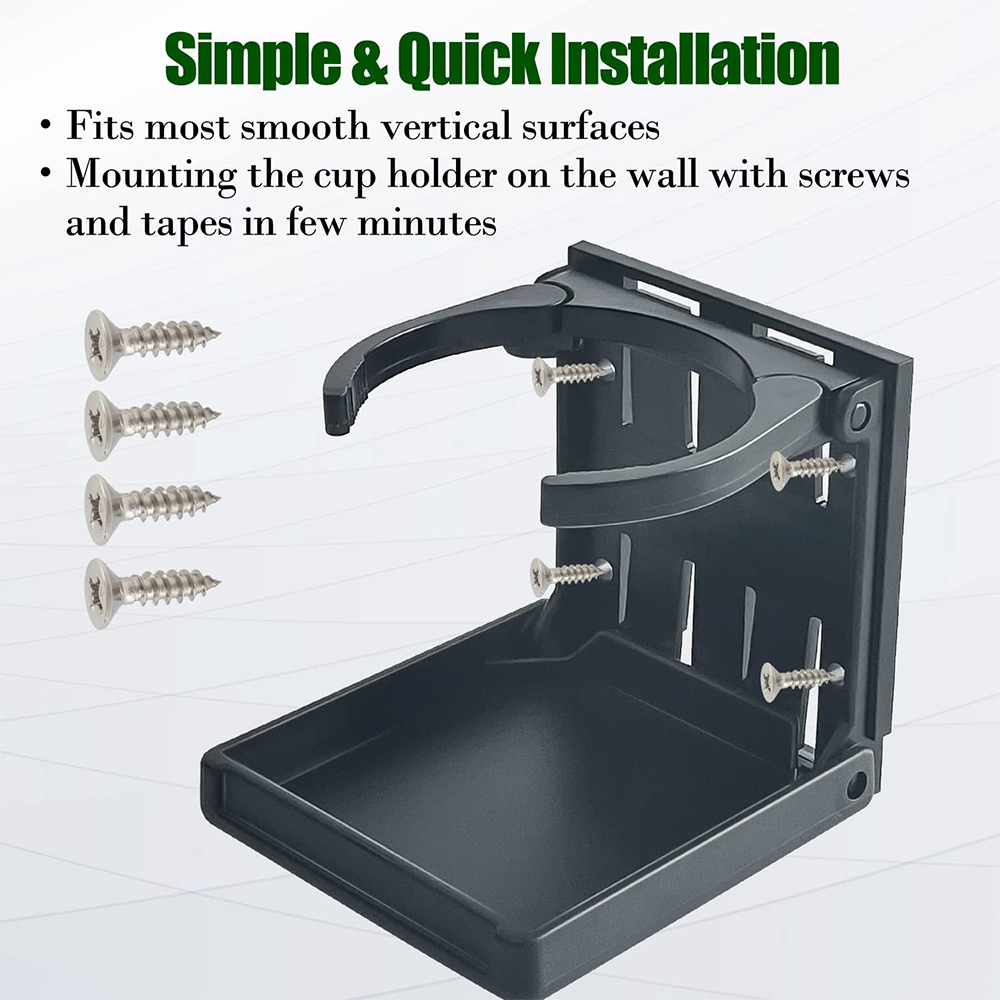 자동차 트럭용 접이식 고품질 ABS 플라스틱 컵홀더,  - Golf Equipment Holder 리뷰 및 가격