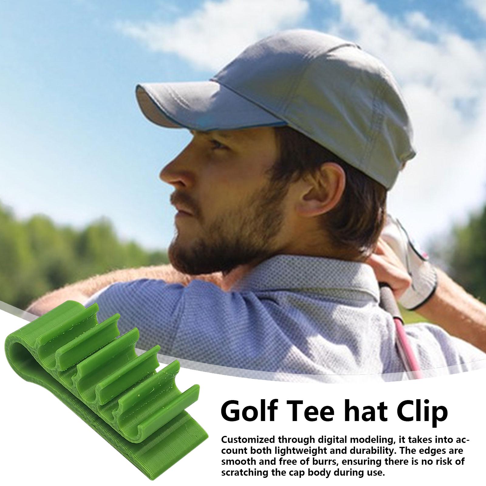 3D 프린팅 골프 티 모자챙 클립, 골프 티 5개 수납 - Golf Equipment Holder 리뷰 및 가격