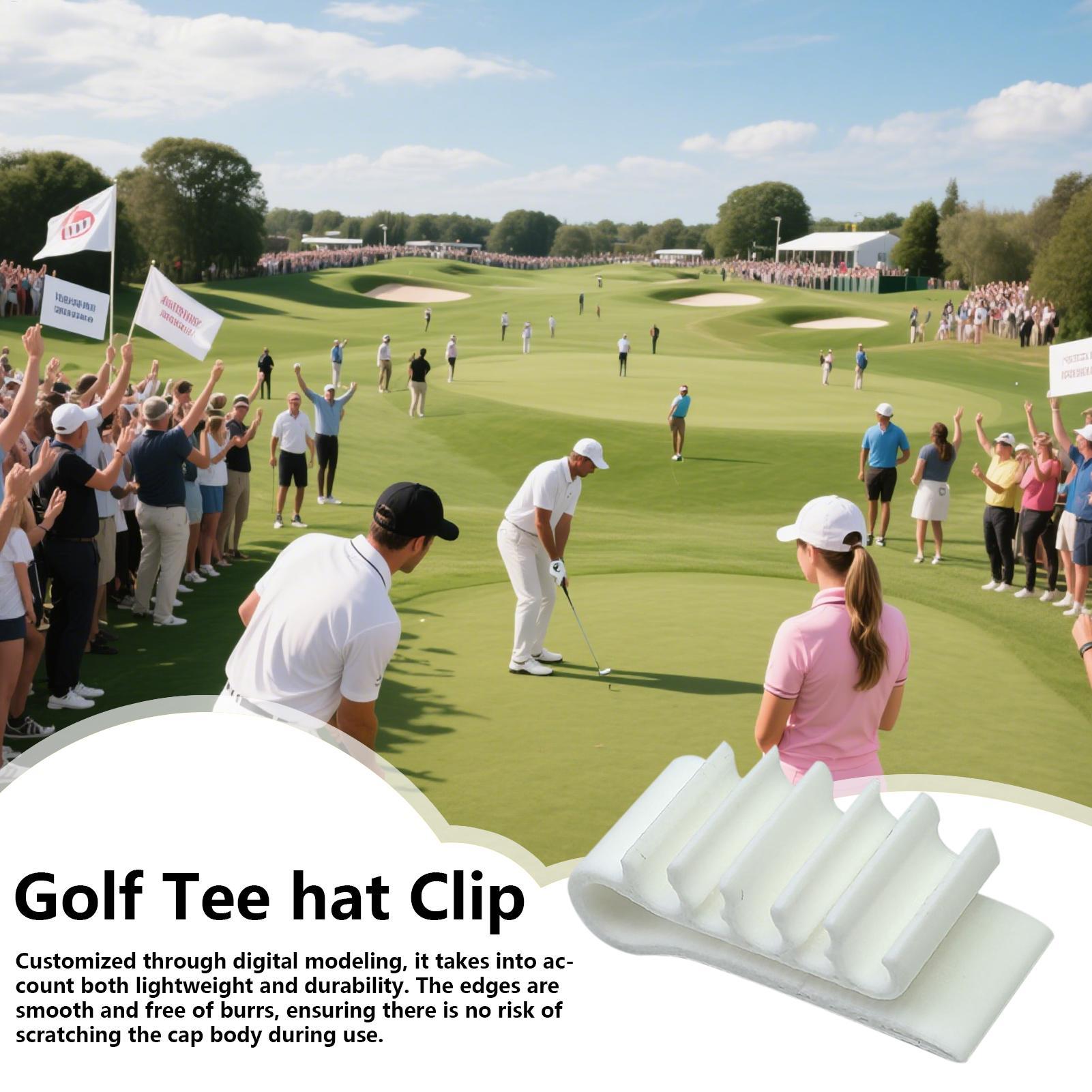 3D 프린팅 골프 티 모자챙 클립, 골프 티 5개 수납 - Golf Equipment Holder 리뷰 및 가격
