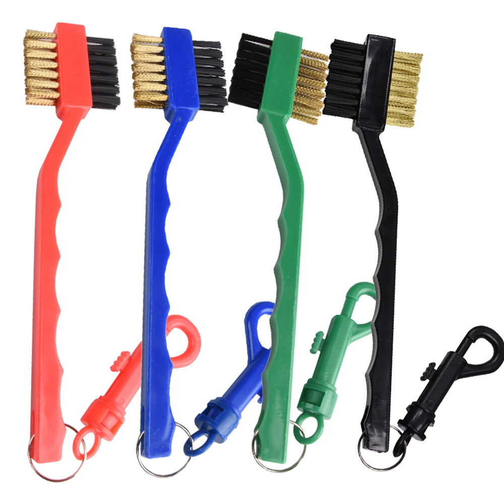 골프 청소 브러시 ​​양면 디자인 휴대용 후크 경량 휴 - Golf Equipment Gifts 리뷰 및 가격