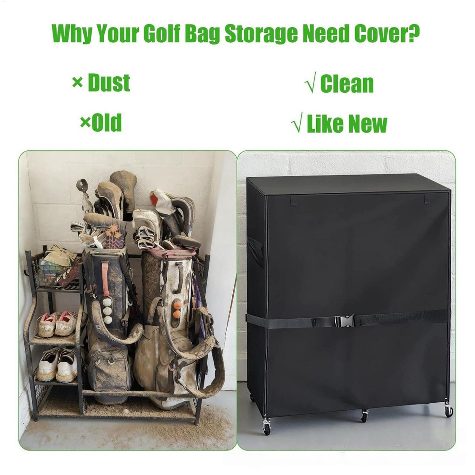 골프 보관대용 먼지 커버, 옥스포드 차고 정리함 가드, - Golf Equipment Organizer For Garage 리뷰 및 가격
