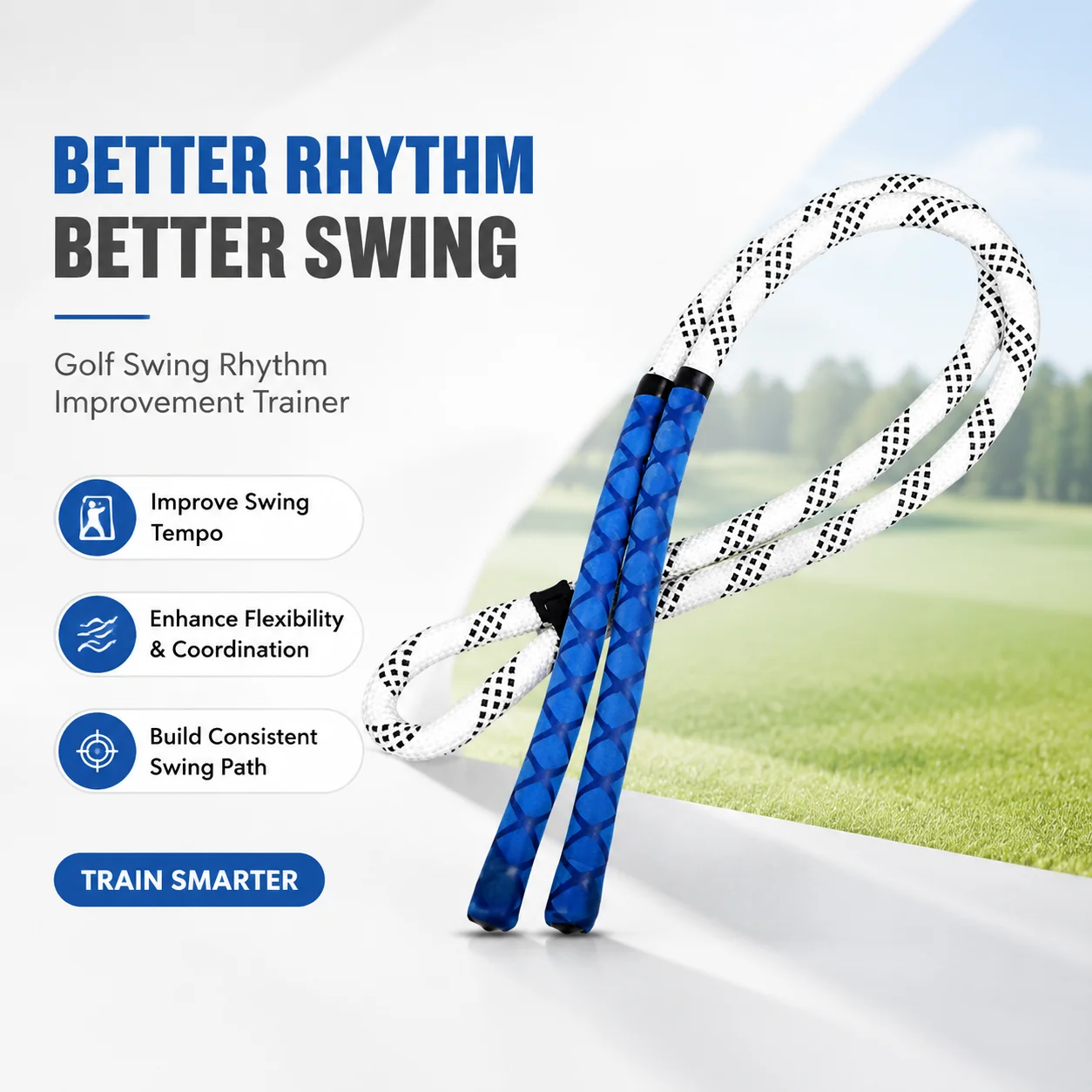 골프 스윙 리듬 개선 트레이너 실내 훈련 로프 유연성  - Training Aid Swing 리뷰 및 가격