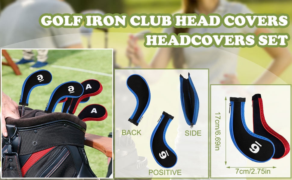 12 조각 골프 헤드 커버 달콤한 선물 광범위한 호환성 - Golf Equipment And Gear 리뷰 및 가격
