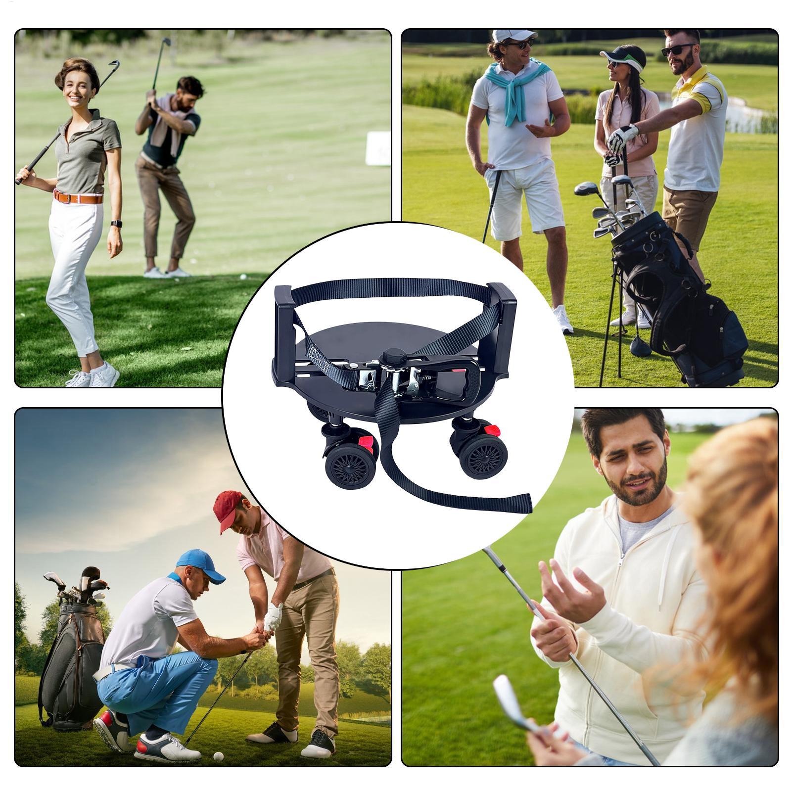 골프백 휠 베이스 휴대용 홀더, 360도 회전 휠 및  - Golf Equipment Holder 리뷰 및 가격