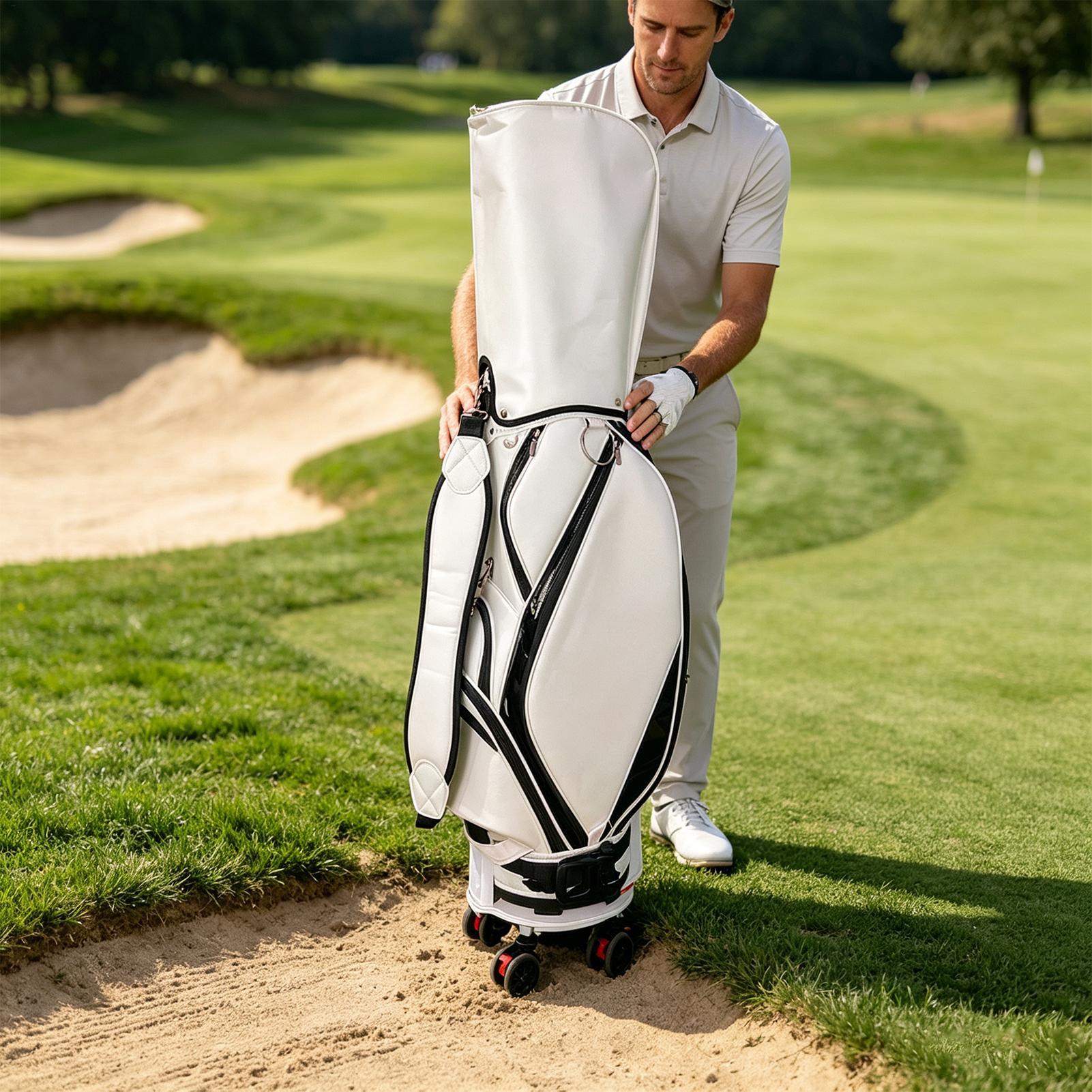 골프백 휠 베이스 휴대용 홀더, 360도 회전 휠 및  - Golf Equipment Holder 리뷰 및 가격