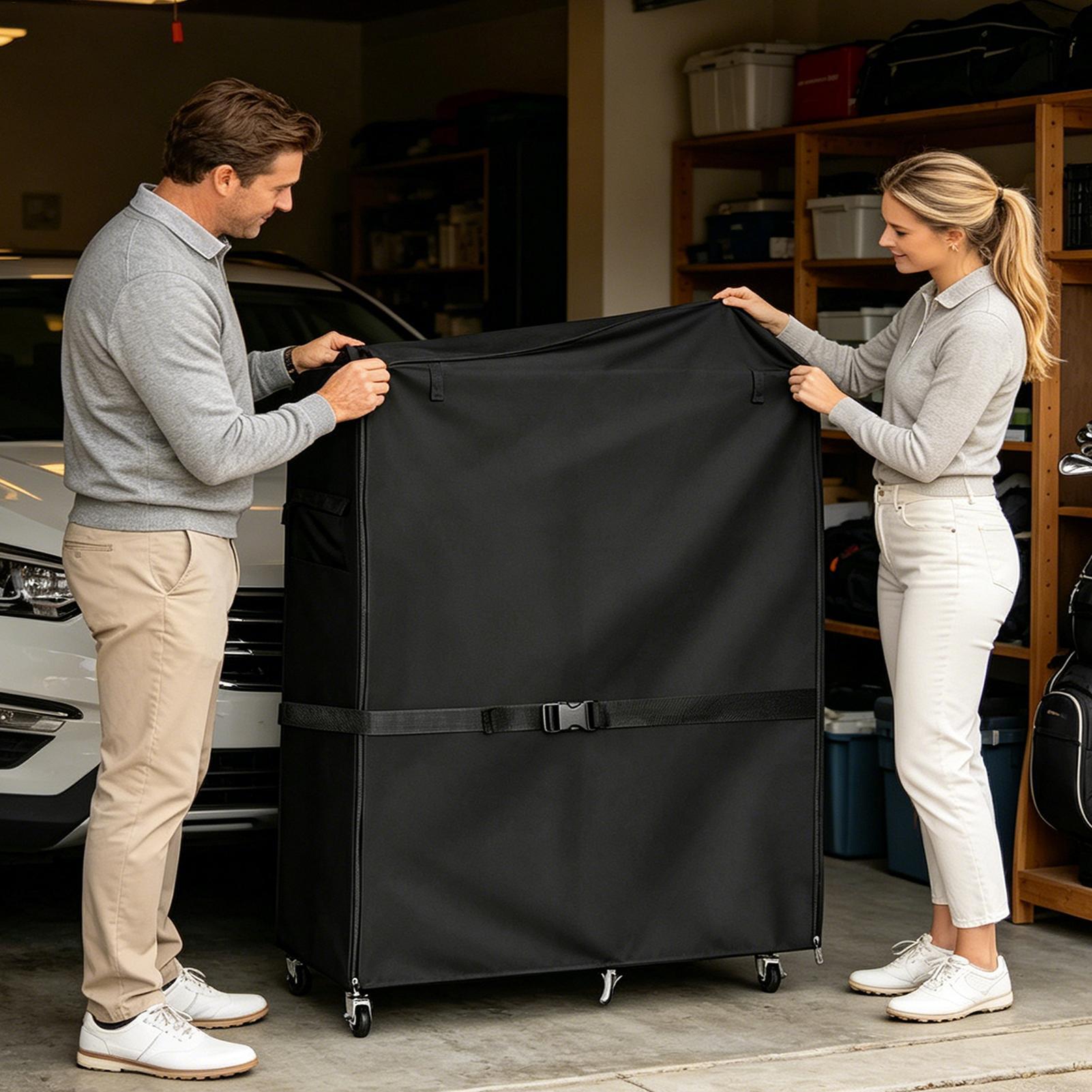 골프 가방 보관 랙 커버 옥스포드 차고 정리함 가드 골 - Golf Equipment Organizer For Garage 리뷰 및 가격