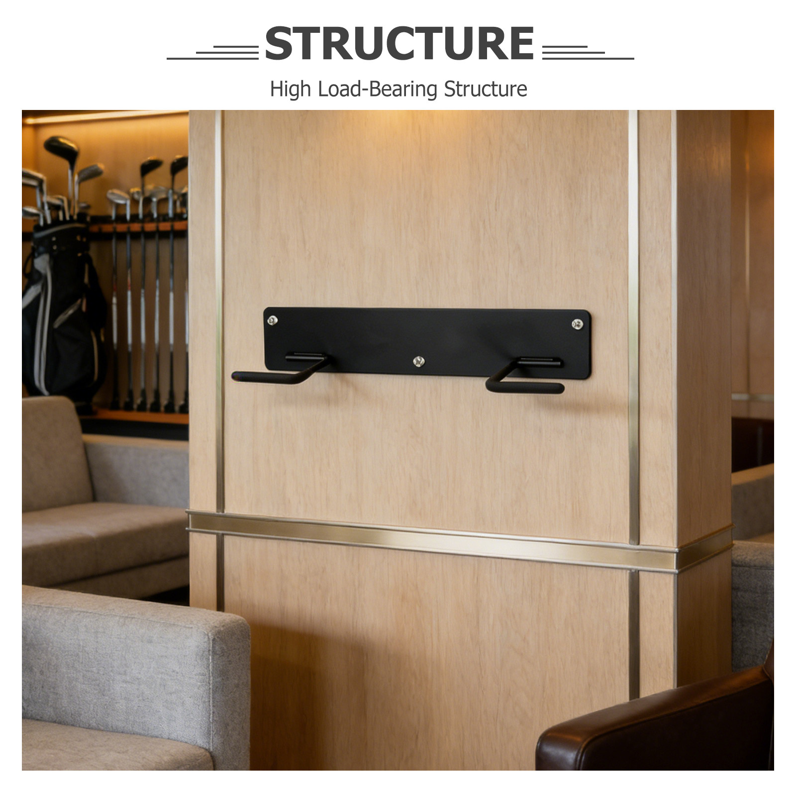 벽걸이형 골프백 보관 랙 확장 나사 차고 공간 절약 정 - Golf Equipment Organizer For Garage 리뷰 및 가격